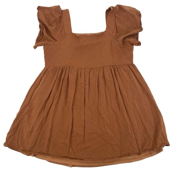 Savanna Jane Size Small Tunic Mini Dress Brown Pink Red Blue Yellow Embroidered - Picture 2 of 11